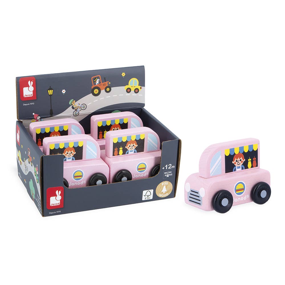 Janod - Crossroads City Food Truck Display x4