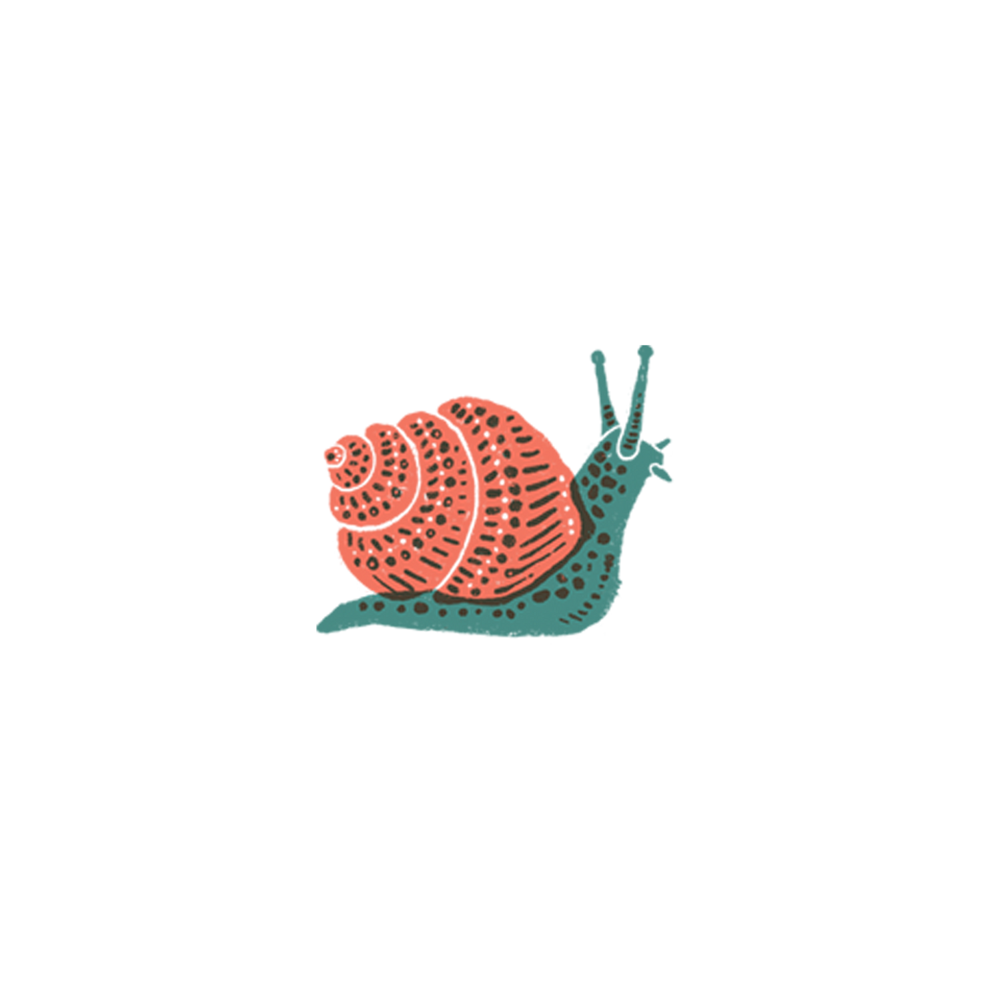 Tattly - Snail Tattoo Pair