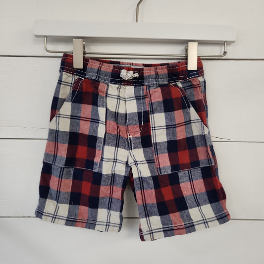 Size 3t | Place Plaid Shorts | Secondhand