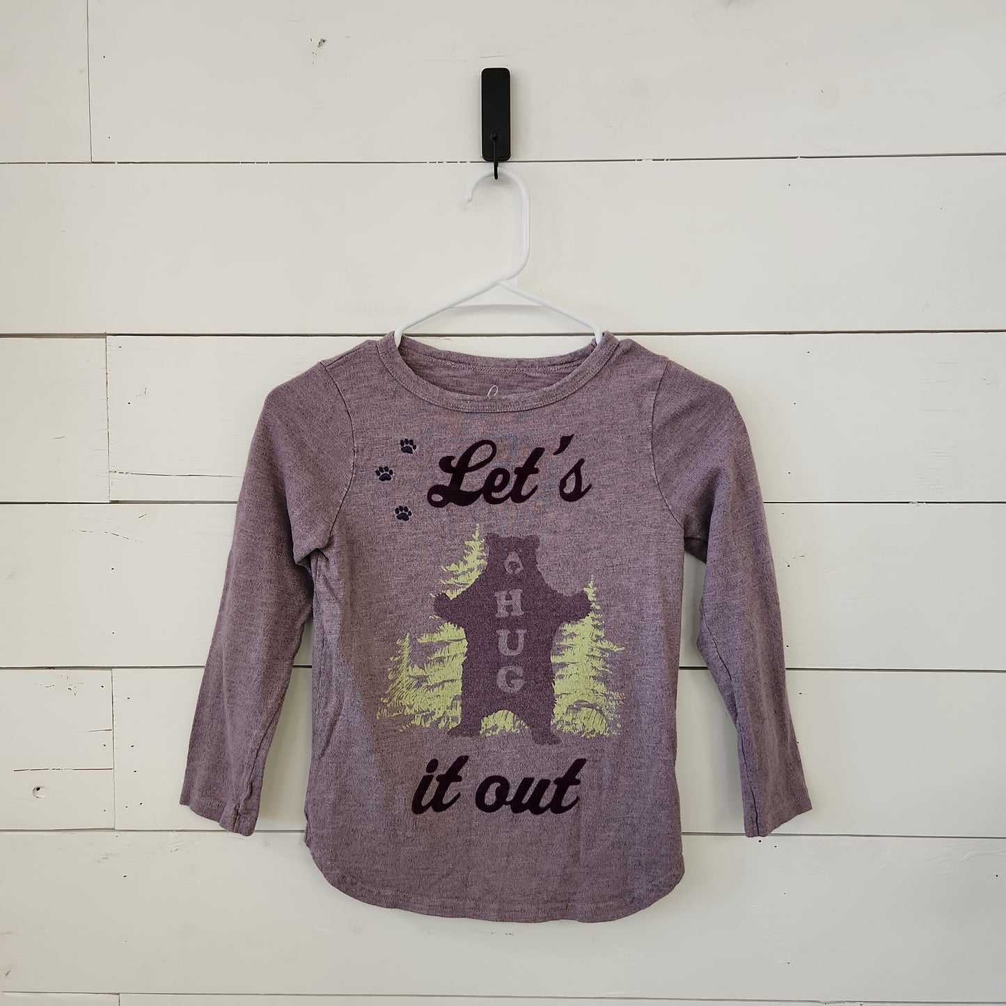 Size L | Peek Cropped Sleeve Shirt