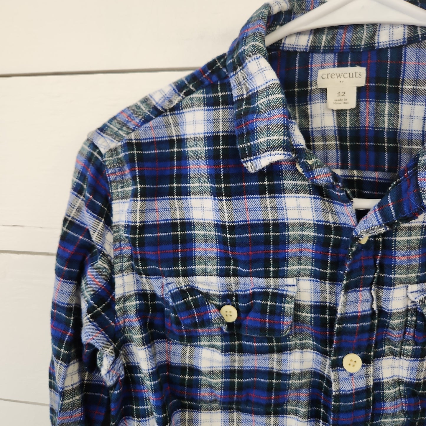 Size 12 | Crewcuts Flannel Button Down