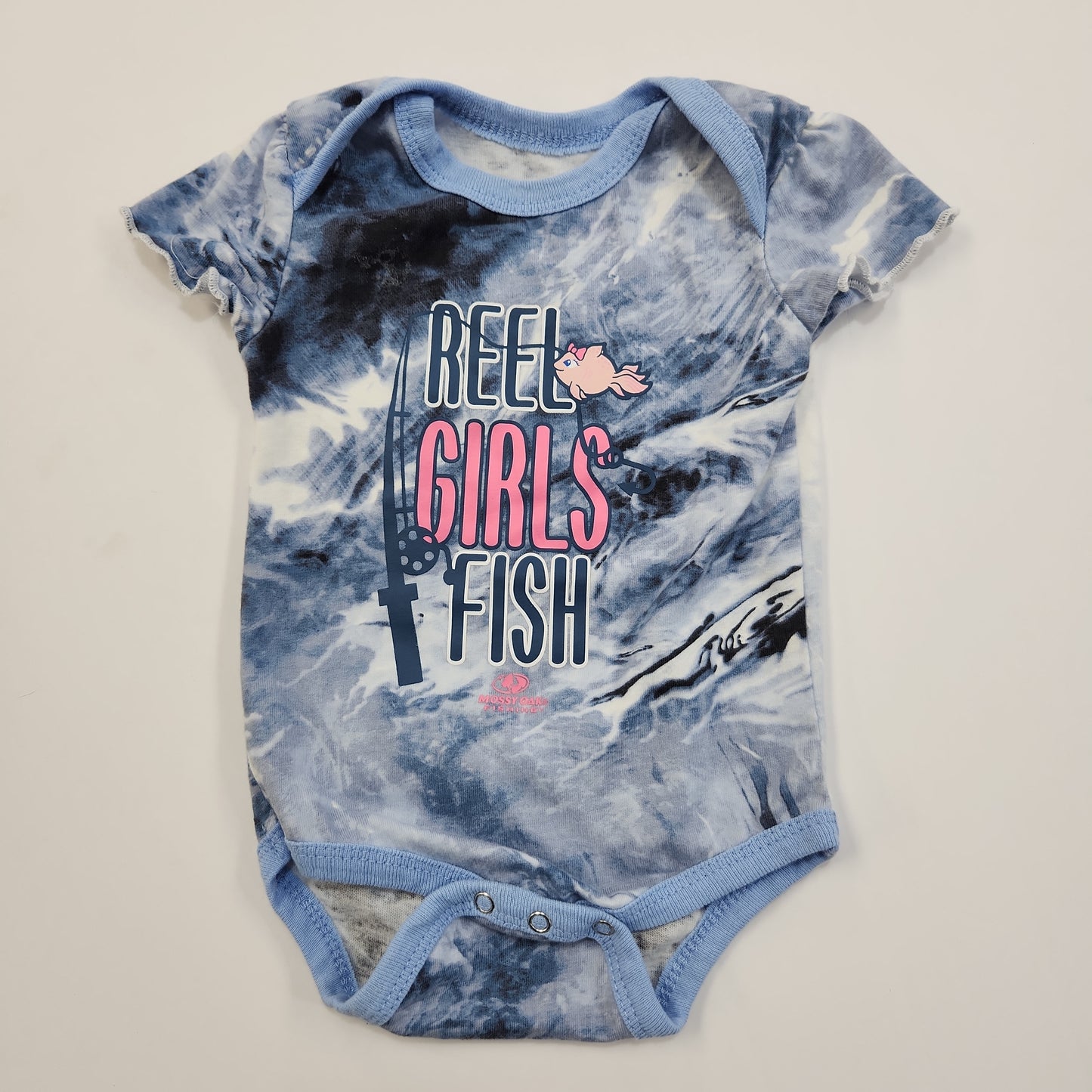 Size 0-3m | Mossy Oak Fishing Onesie Set