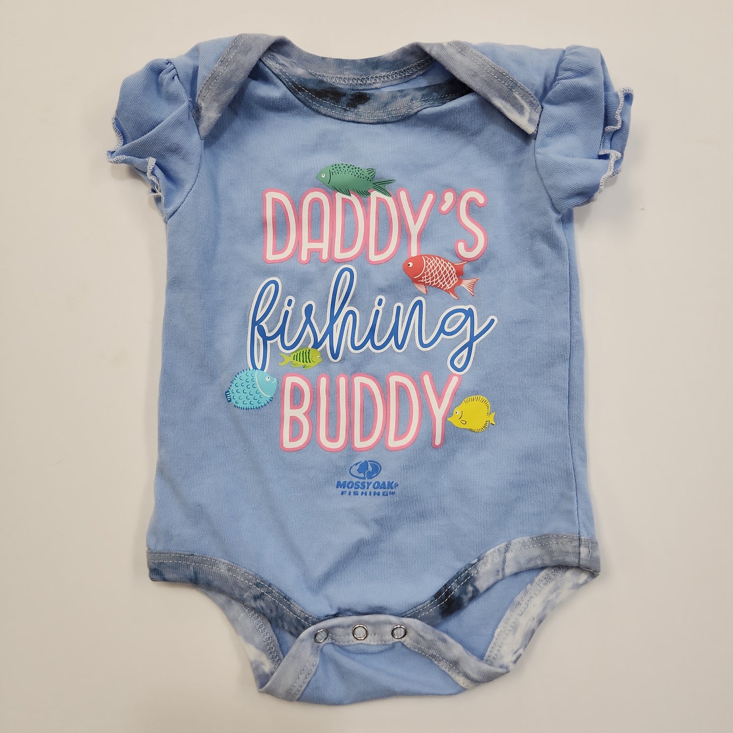 Size 0-3m | Mossy Oak Fishing Onesie Set