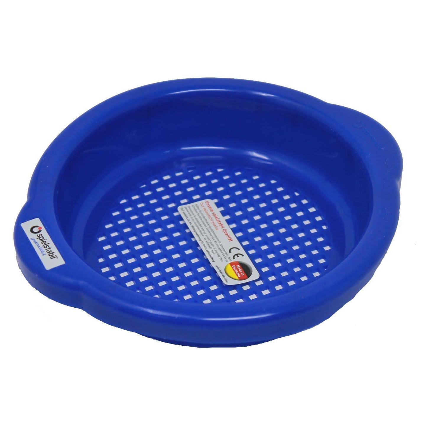 Sand Sieve by HABA USA | Yellow/Blue/Red