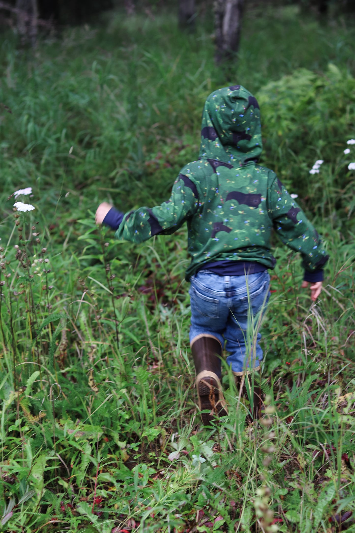Hoodie by Briar&Boone | Blueberry Hunter