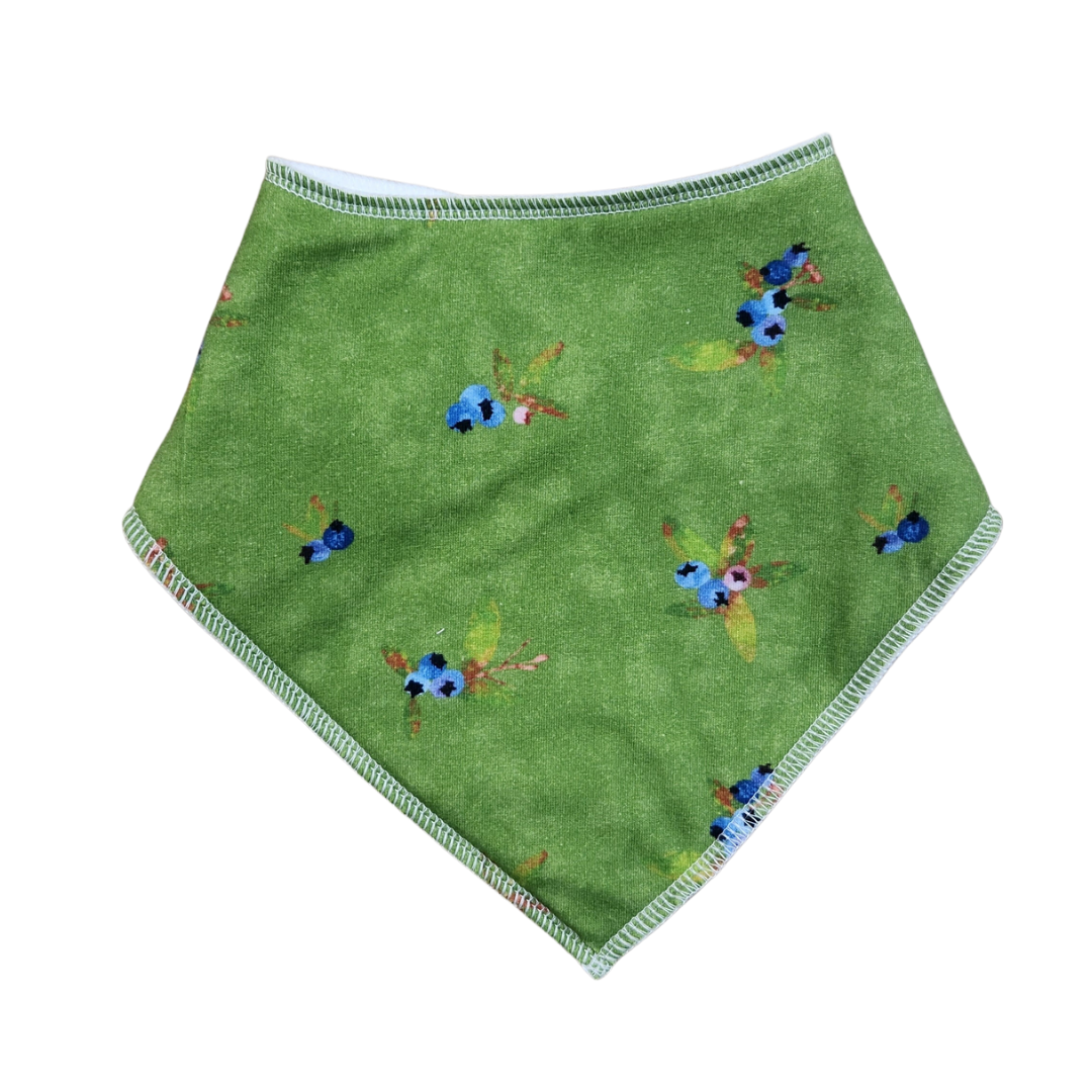 Bandana Bib by Briar&Boone | Blueberry Patch
