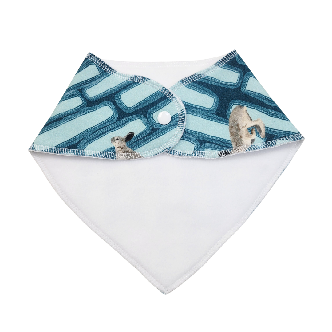 Bandana Bib by Briar&Boone | Midwinter Hare