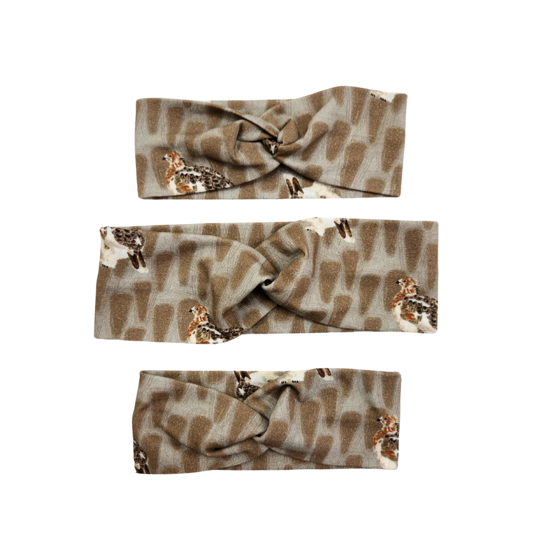 Headband by Briar&Boone | Midwinter Ptarmigan