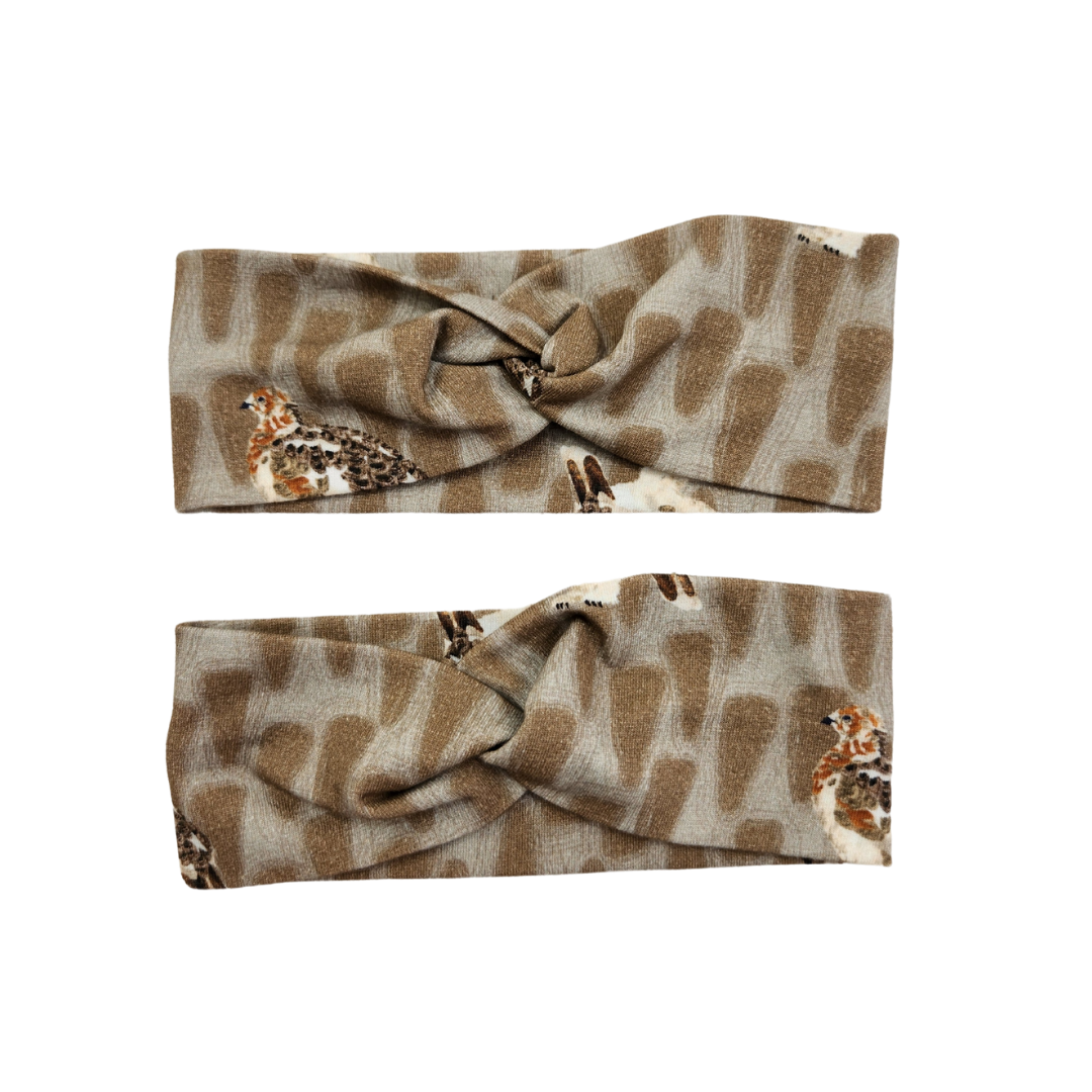 Headband by Briar&Boone | Midwinter Ptarmigan
