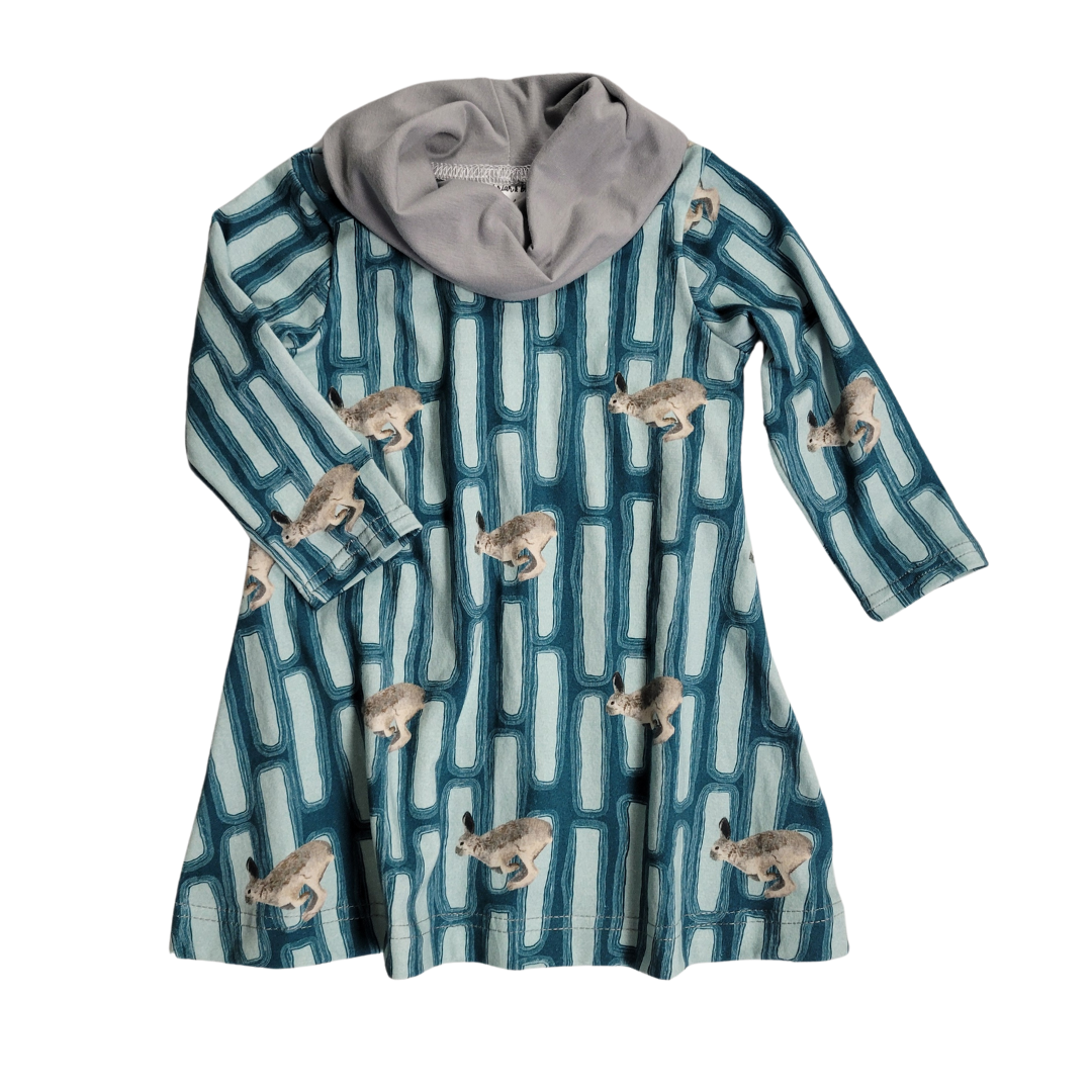 Long Sleeve Swing Dress by Briar&Boone | Midwinter Hare