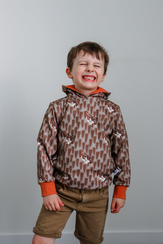 Hoodie by Briar&Boone | Midwinter Ptarmigan