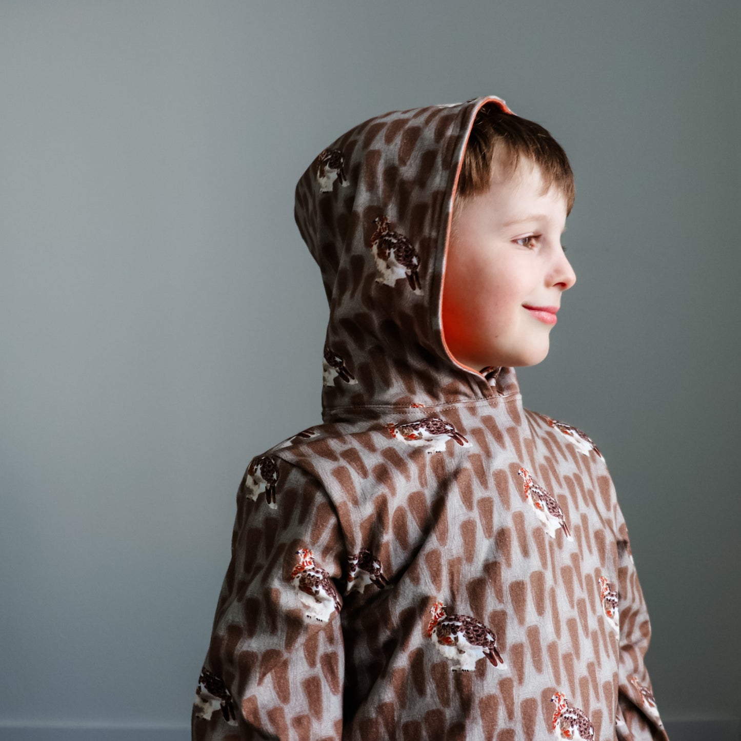 Hoodie by Briar&Boone | Midwinter Ptarmigan