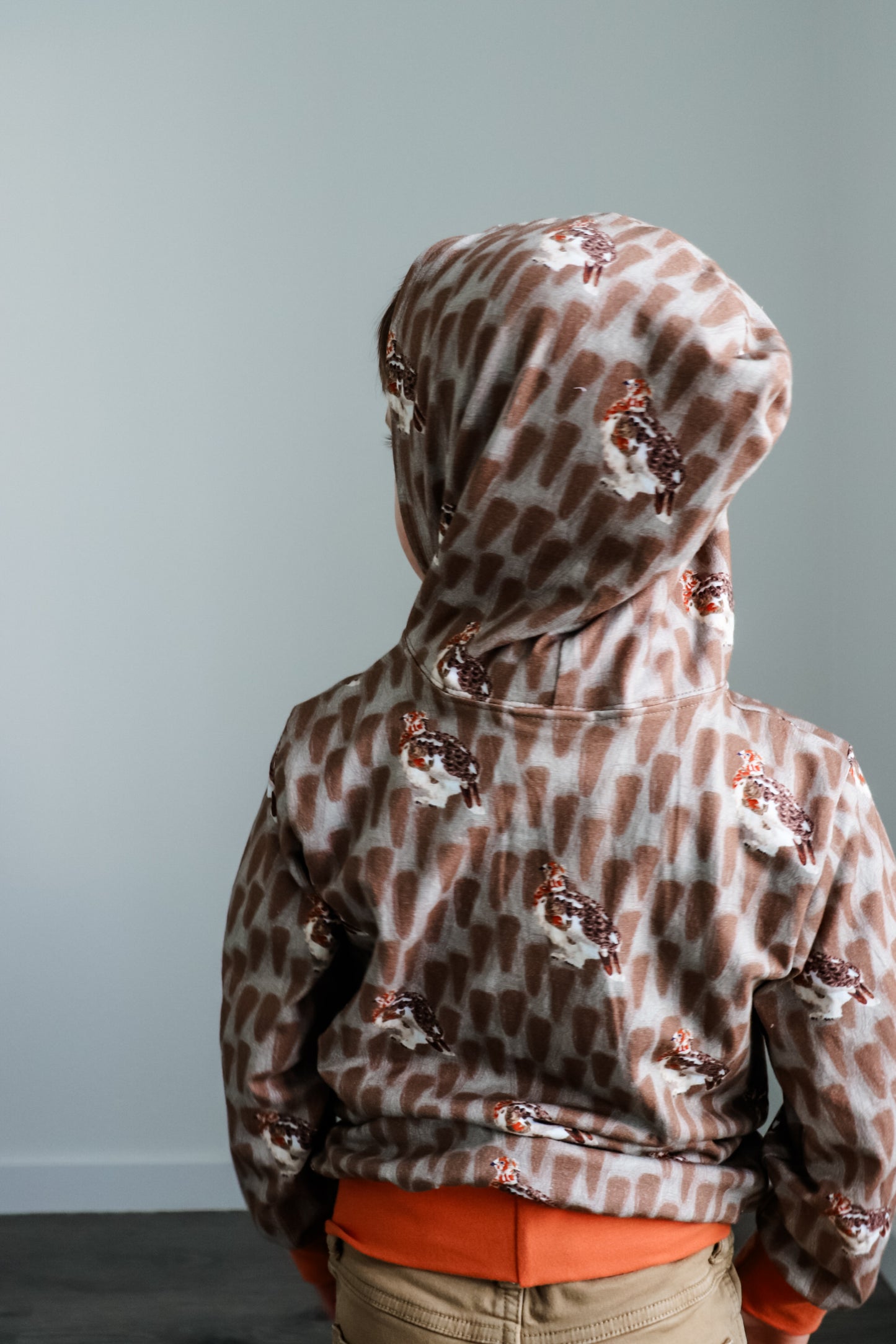 Hoodie by Briar&Boone | Midwinter Ptarmigan