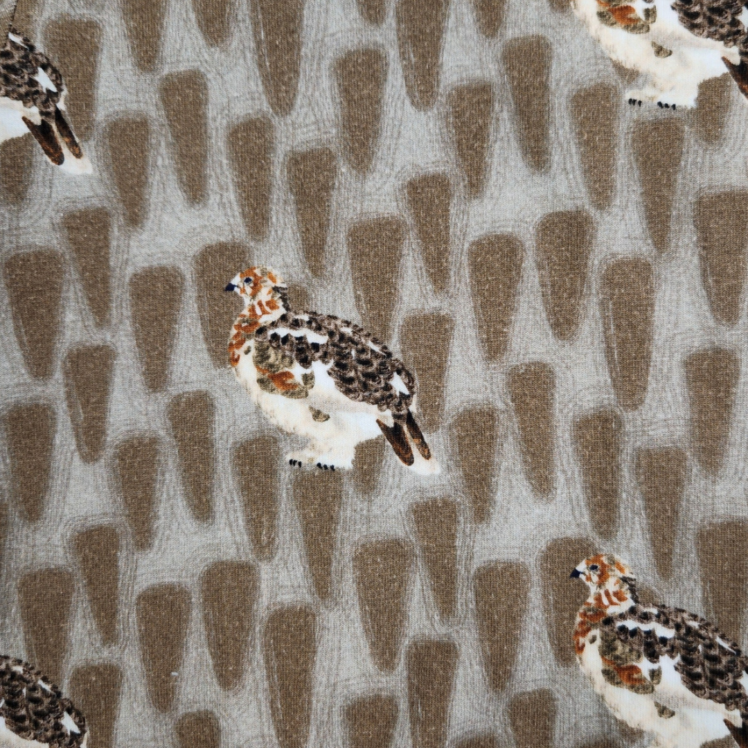 Hoodie by Briar&Boone | Midwinter Ptarmigan