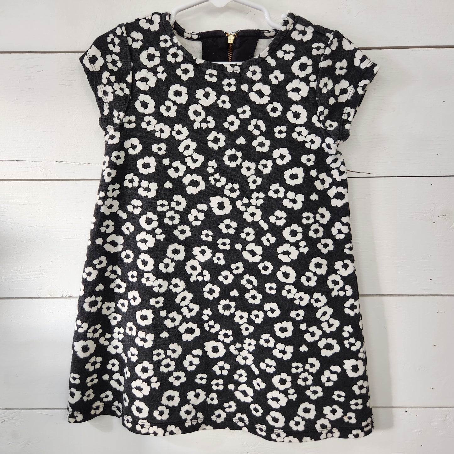 Size 4t | Gymboree Black and White Floral Dress