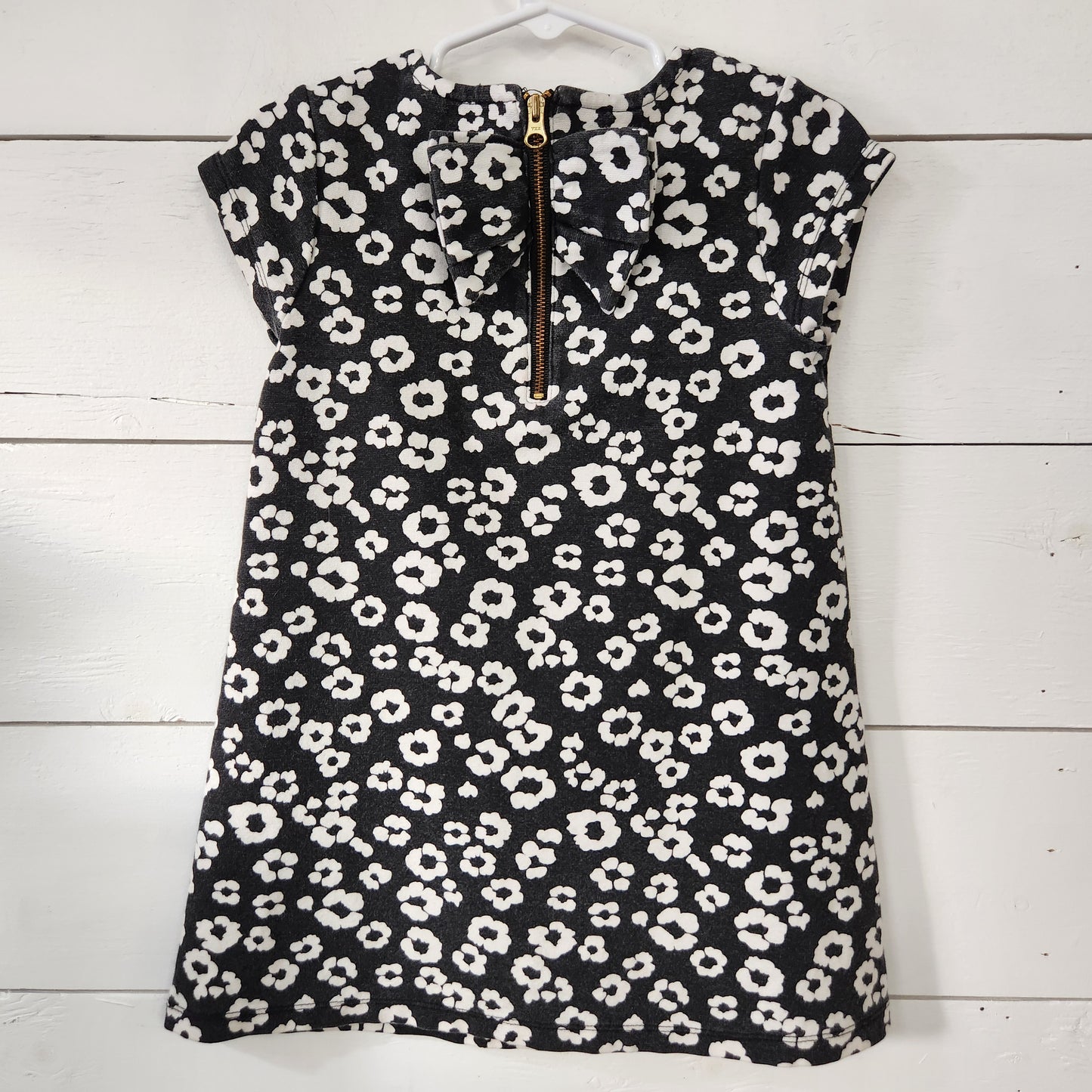 Size 4t | Gymboree Black and White Floral Dress