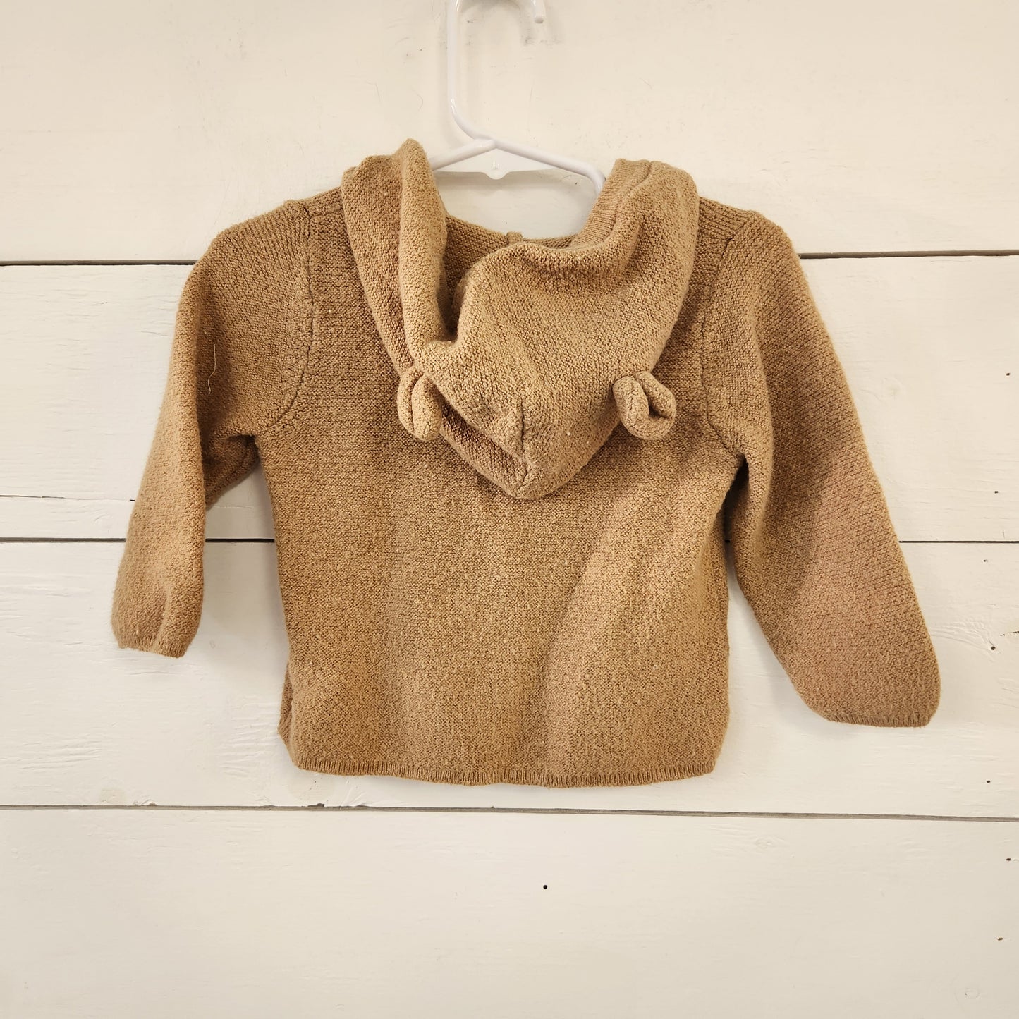 Size 6-12m | Baby Gap Brown Bear Zip Sweater