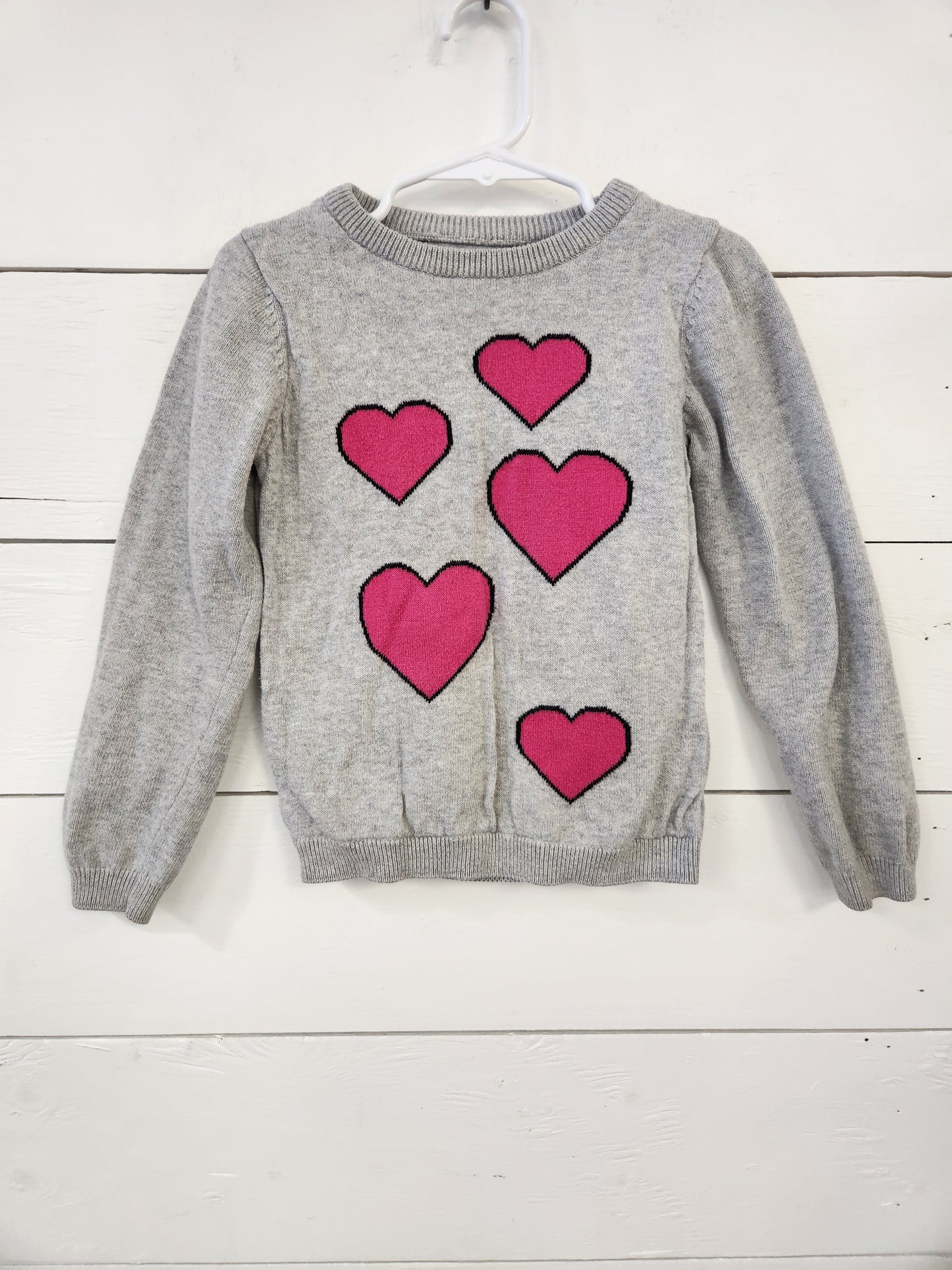 Size 5 | So Jenni Grey Heart Shirt