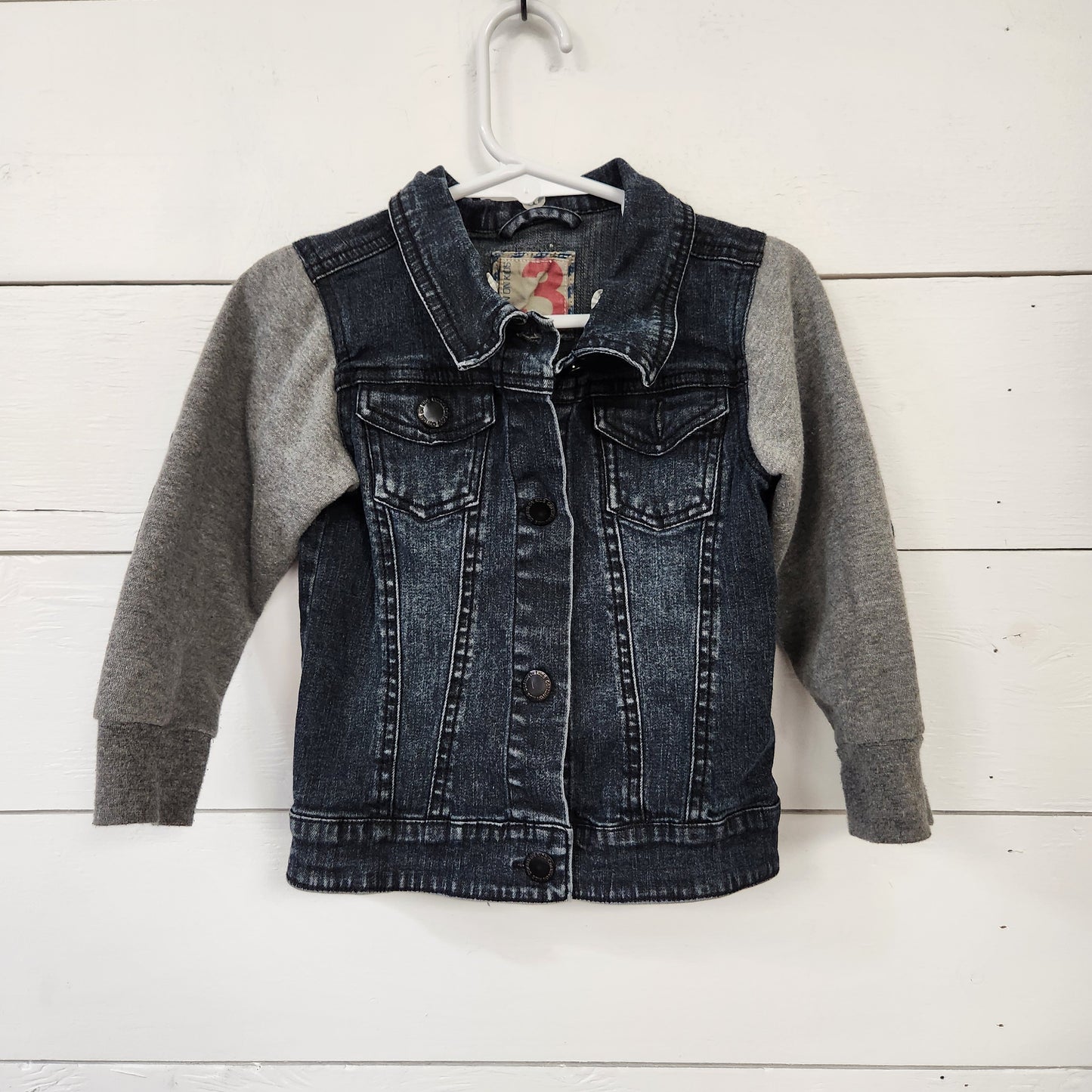 Size 3t | Cotton On Kids Demin & Grey Jacket