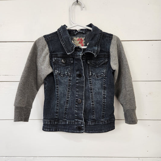 Size 3t | Cotton On Kids Demin & Grey Jacket