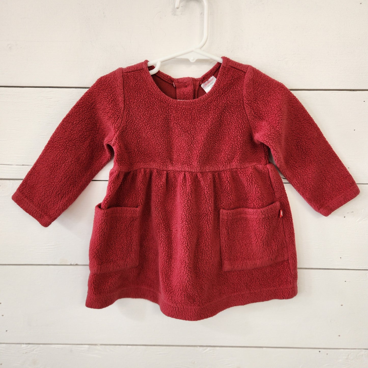 Size 12m | Zutano Fleece Dress