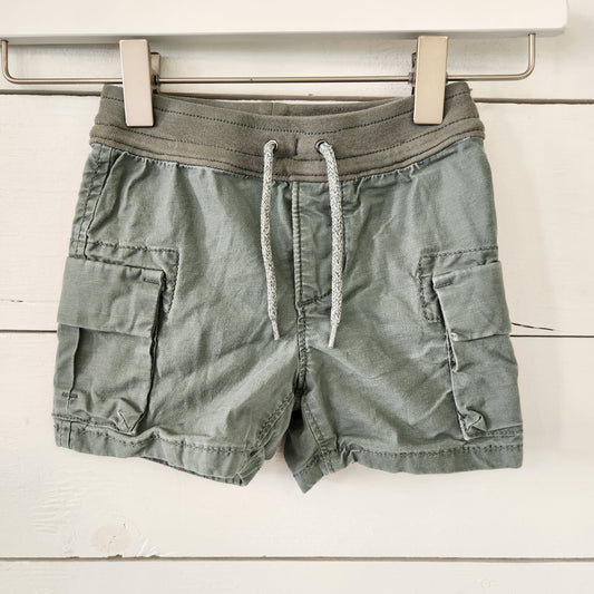 Size 12-18m | Baby Gap Green Cargo Shorts