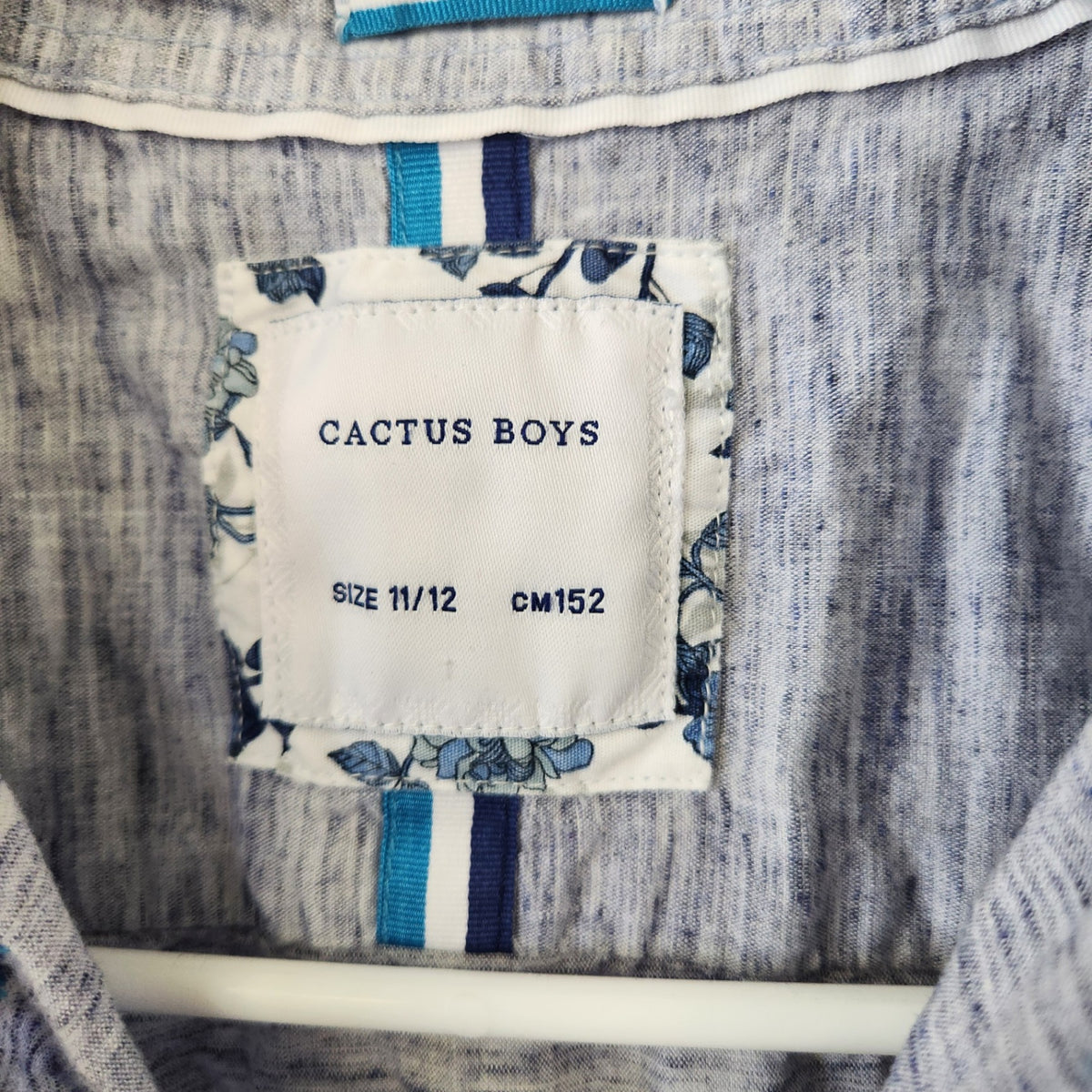 Size 11-12 | Cactus Boys Kids' Shirt | UBNUU