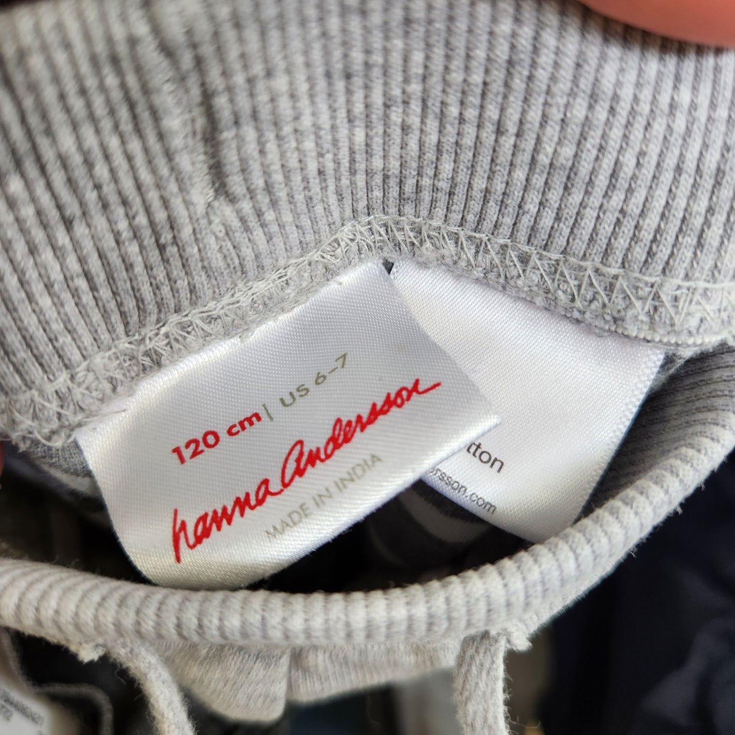 Size 6-7 | Hanna Andersson Grey Lined Sweatpants | UBNUU