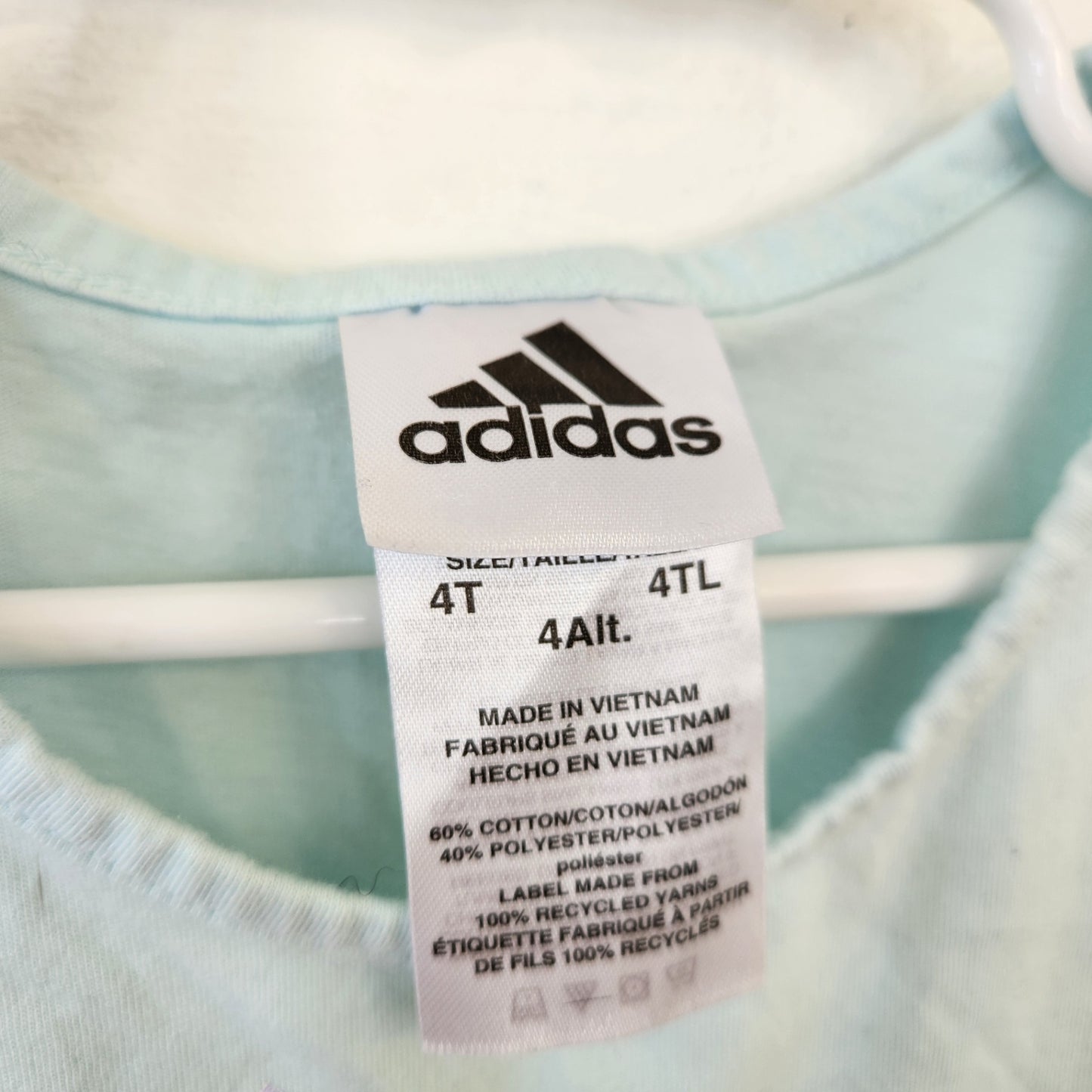 Size 4t | Adidas Kids' Shirt | UBNUU