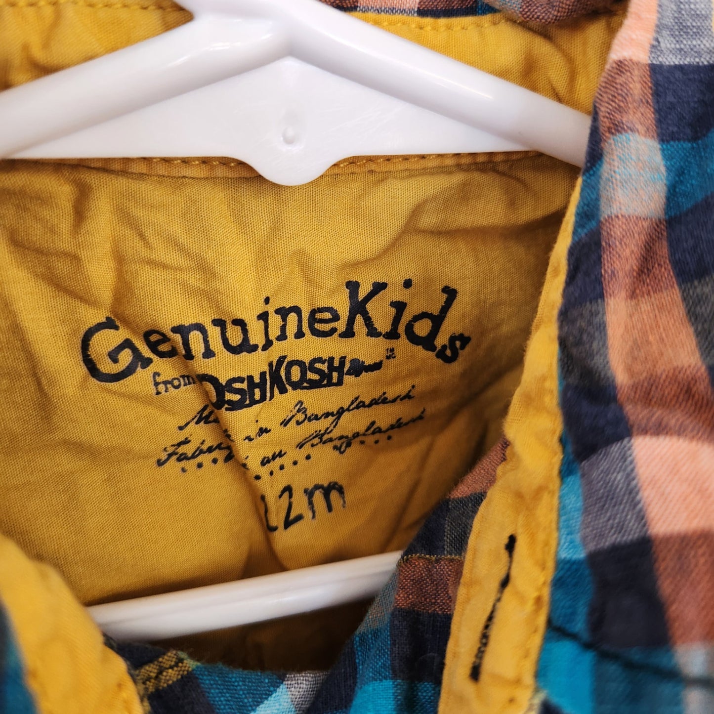 Size 12m | OshKosh Kids' Buttondown | UBNUU