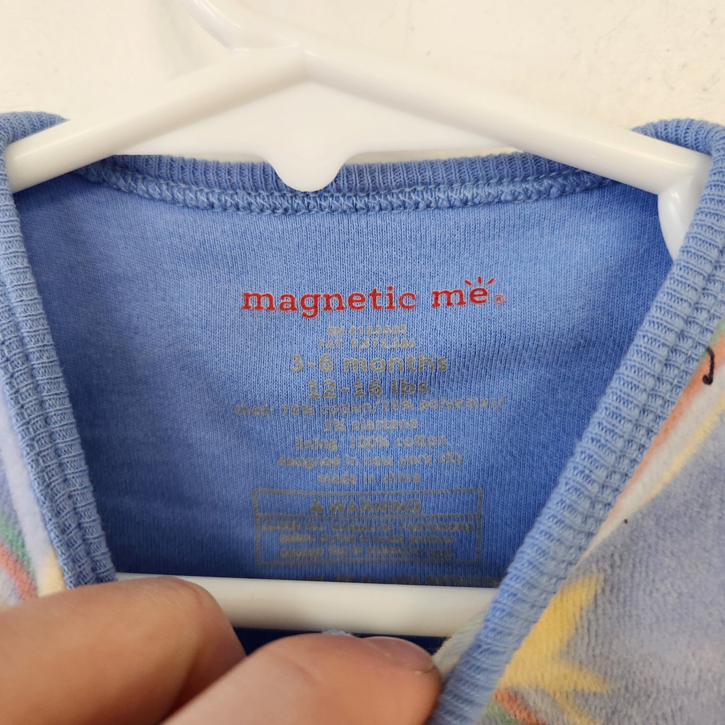 Size 3-6m | magnetic me Kids' Footie | UBNU