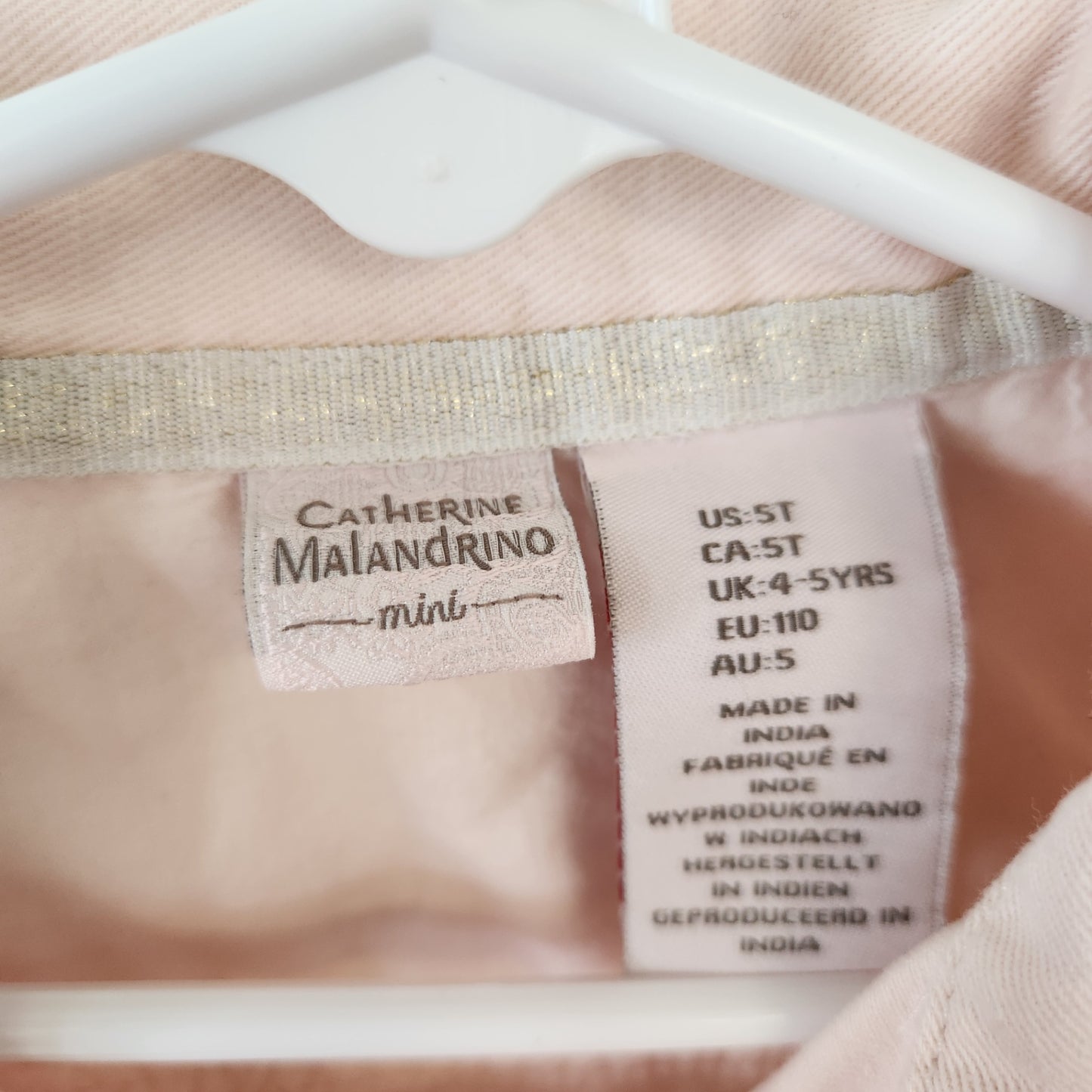 Size 4-5t | Catherine Malandrino mini Kids' Jacket | UBNUU