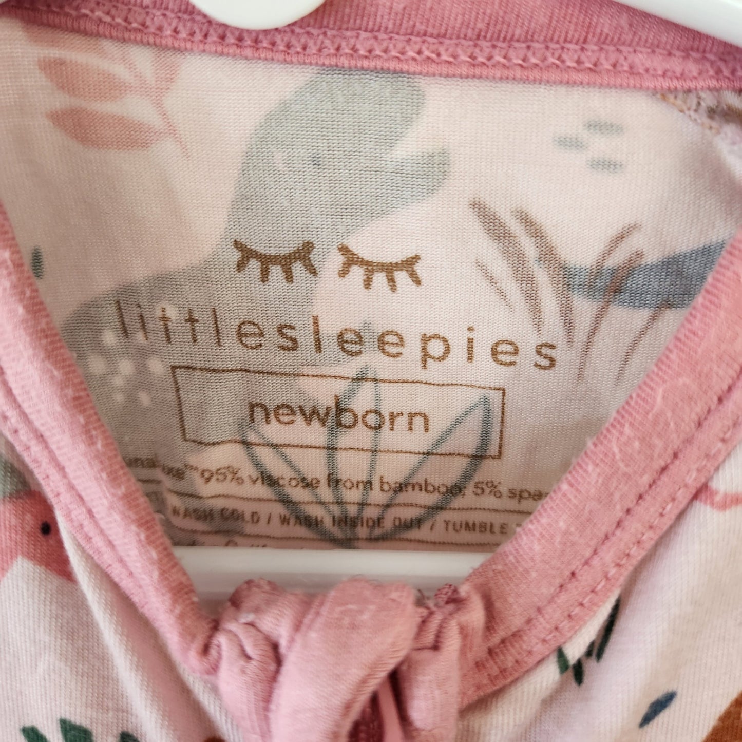 Size NB | Little Sleepies Dino Kids' Footie | UBNUU