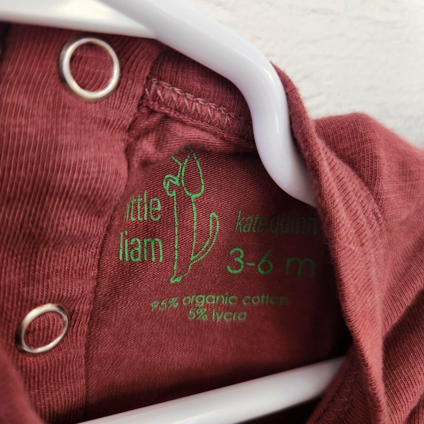 Size 3-6m | Little Liam by Kate Quinn Baby Bodysuit | UBNUU