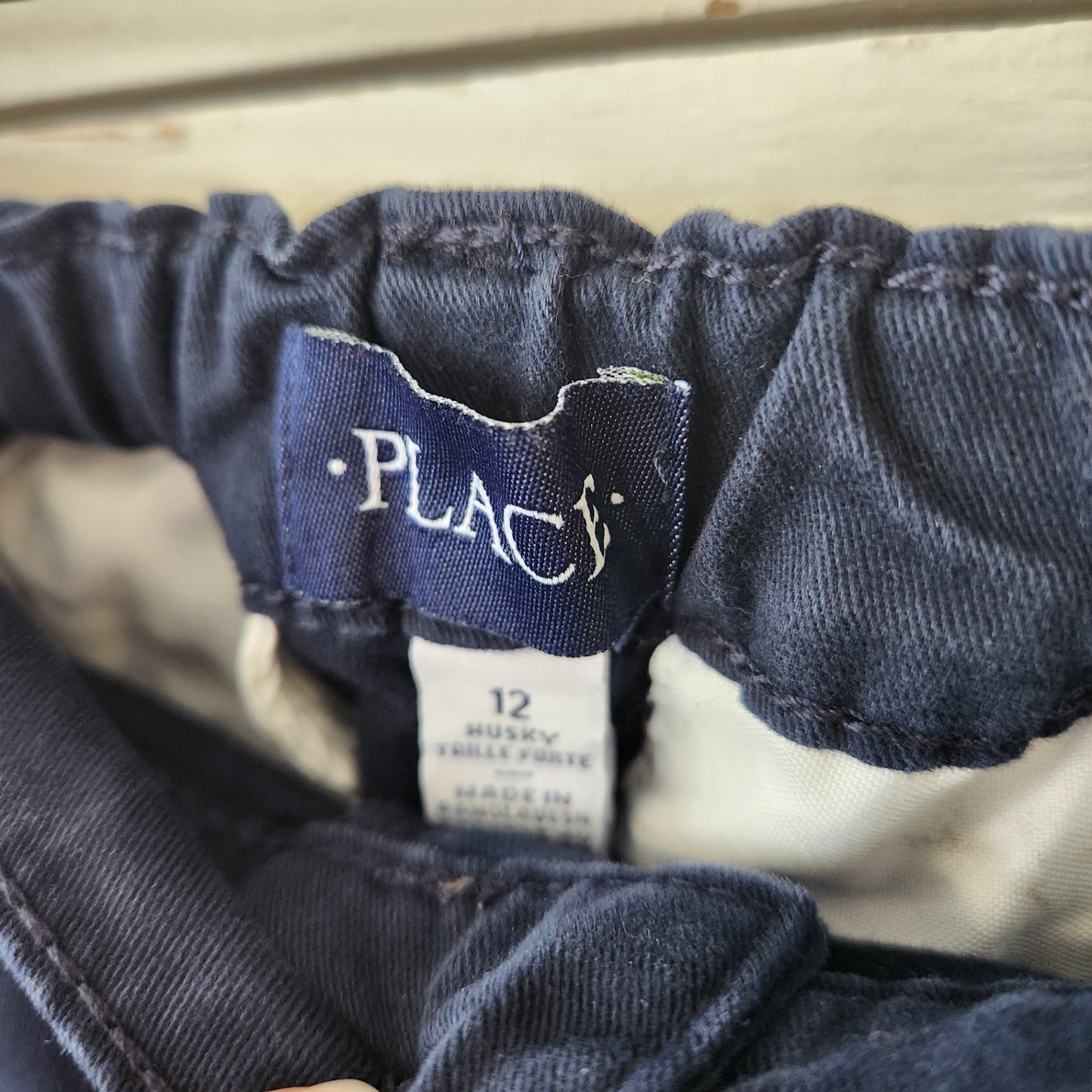 Size 12 | Place Navy Kids' Husky Dress Pants | UBNUU