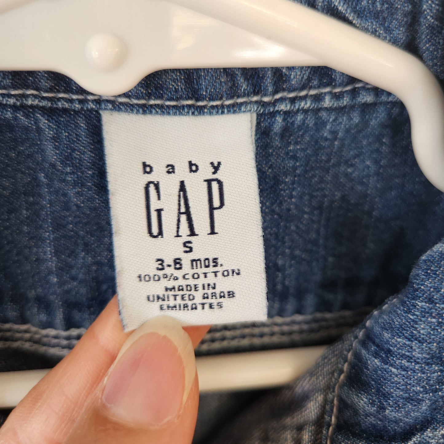 Size 3-6m | GAP Kids' Denim Shirt | UBNUU