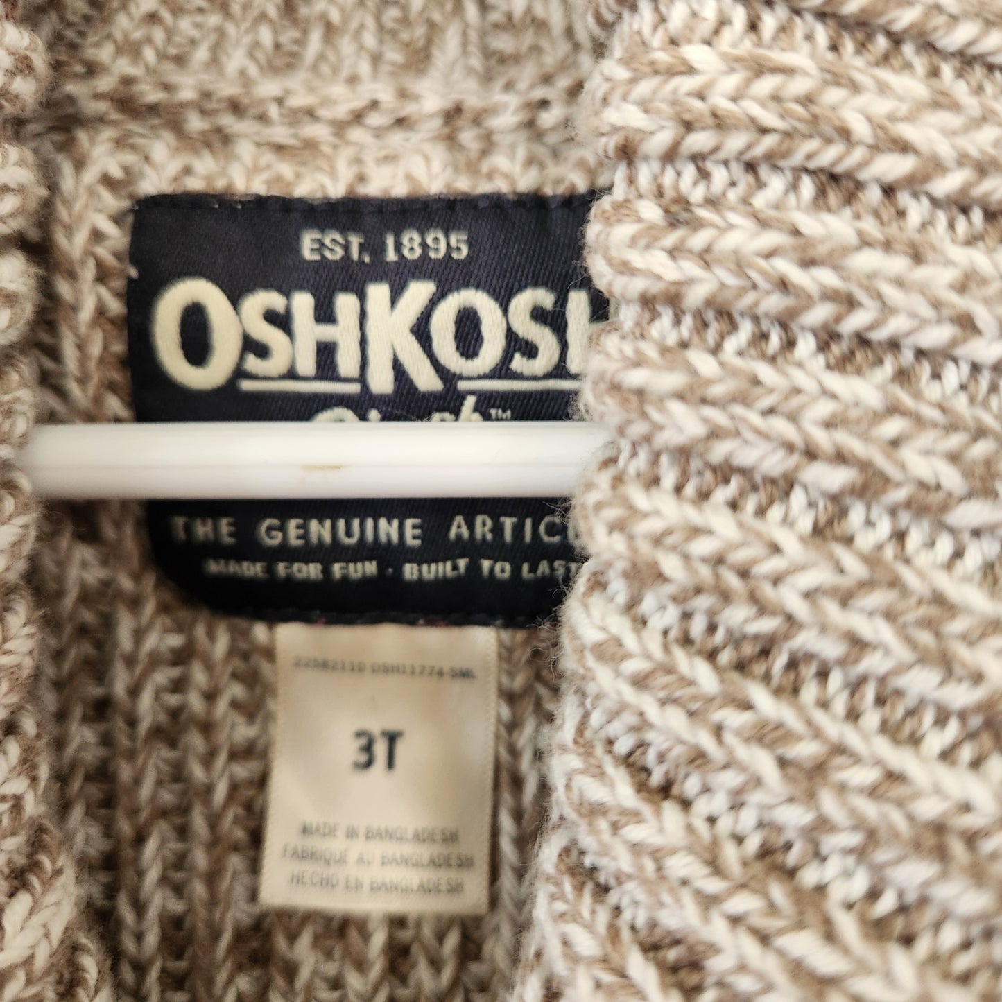 Size 3T | OshKosh Kids' Sweater | UBNUU