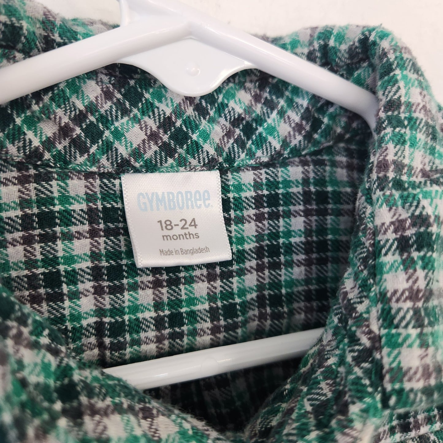 Size 18-24m | GYMBOREE Kids' Flannel Buttondown | UBNUU