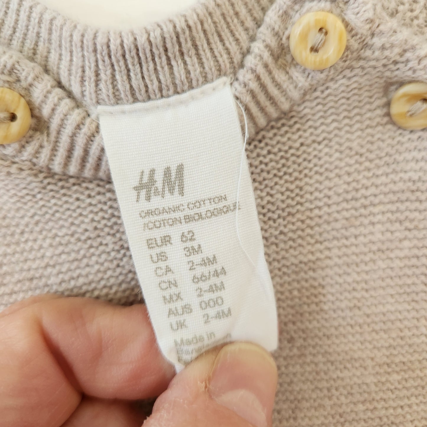 Size 3m | H&M Kids' Sweater | UBNUU