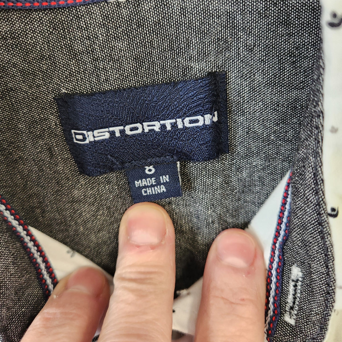 Size 8 | DISTORTION Kids' Shirt | UBNUU