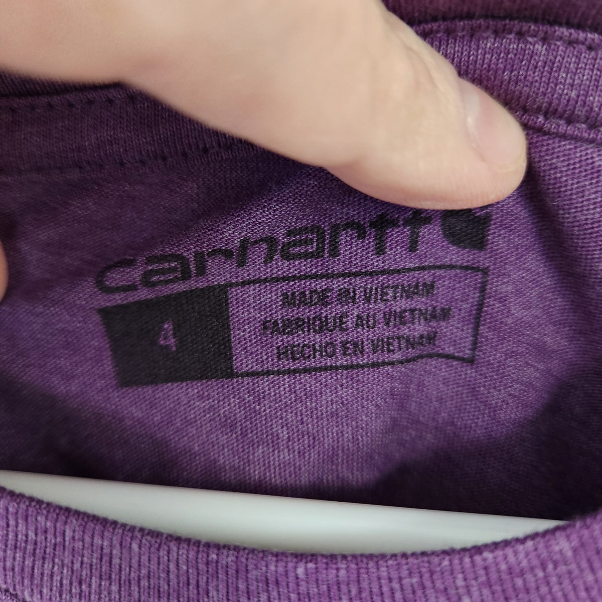 Size 4 | Carhartt Kids' long sleeve shirt | UBNUU