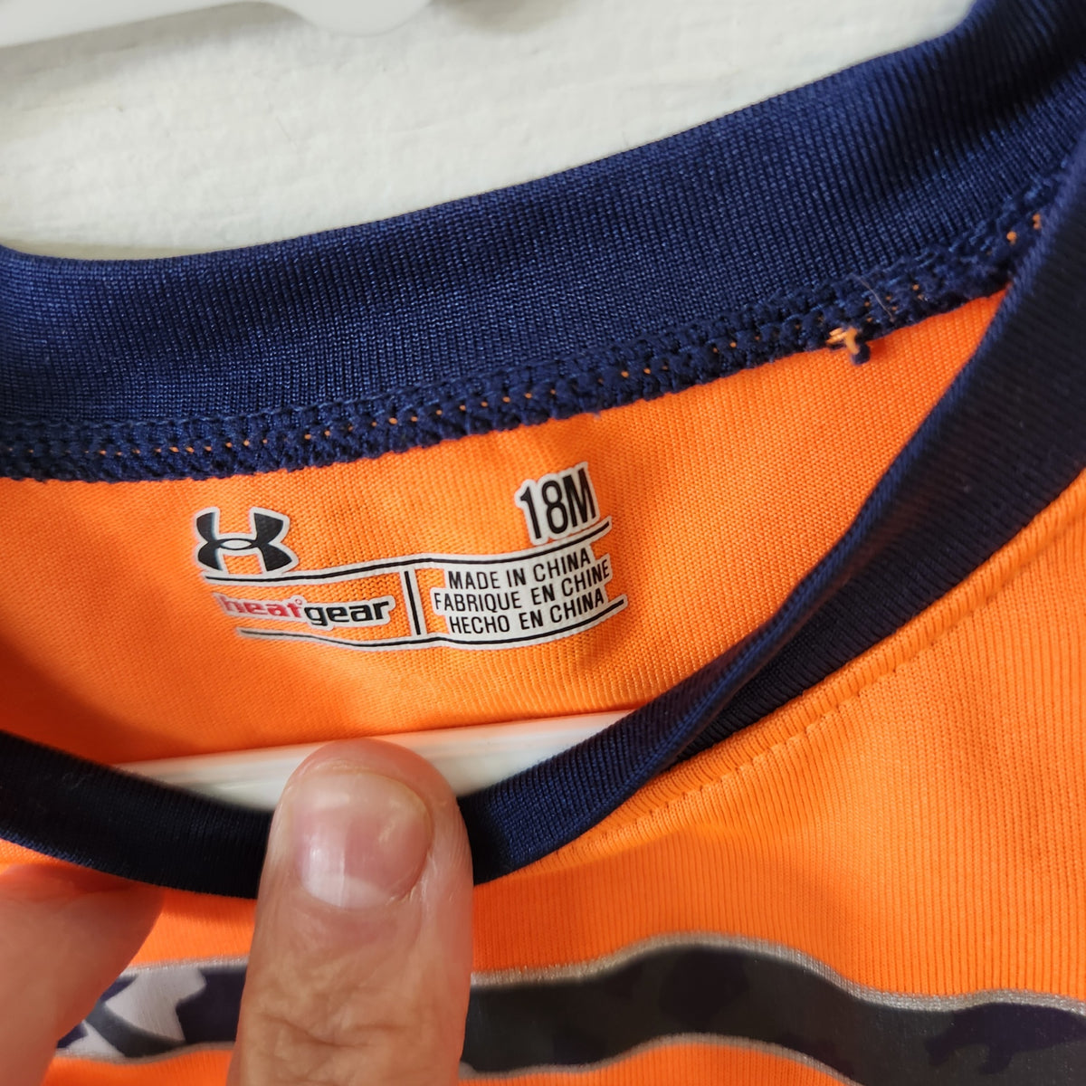 Size 18M | Under Armour Kids' Shirt | UBNUU