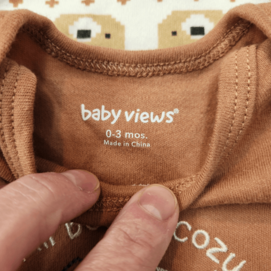Size 0-3 mos | Babyviews Kids' Bodysuit Set | UBNUU