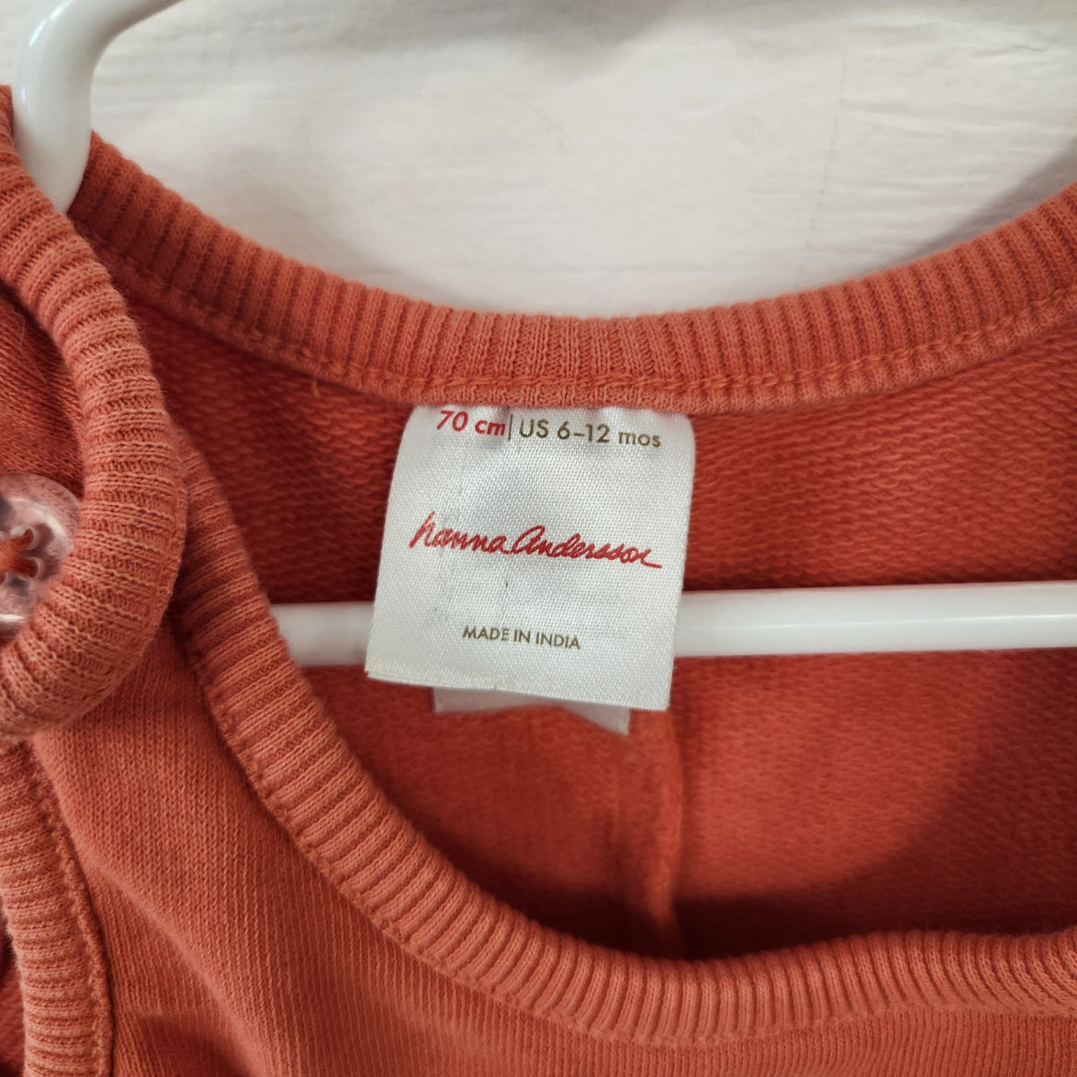 Size 6-12m | Hanna Andersson Orange Kids' Overalls | UBNUU