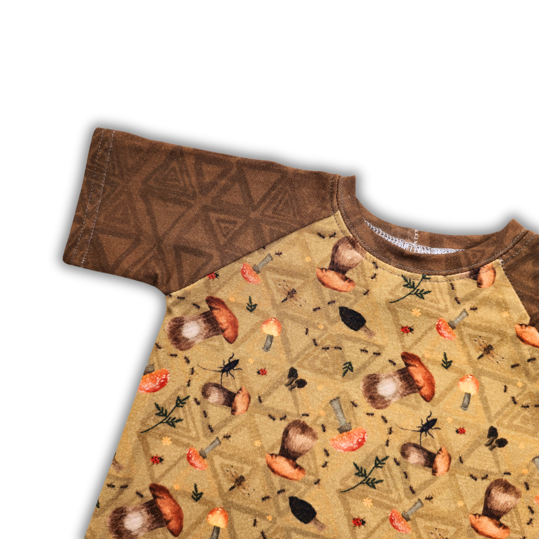 Raglan Short Sleeve Shirt by Briar&Boone | Good Morels
