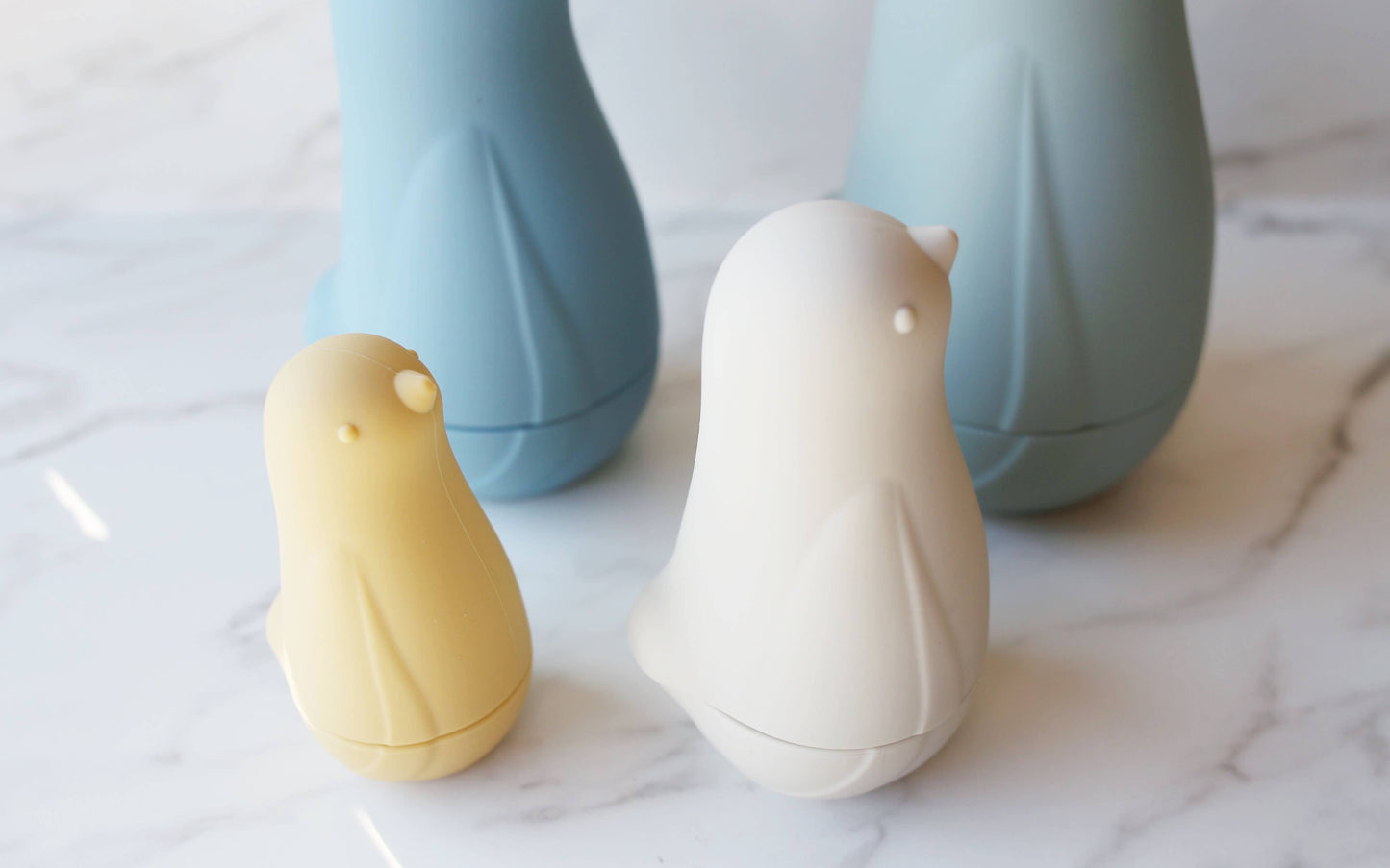 Silicone Nesting Penguin Set