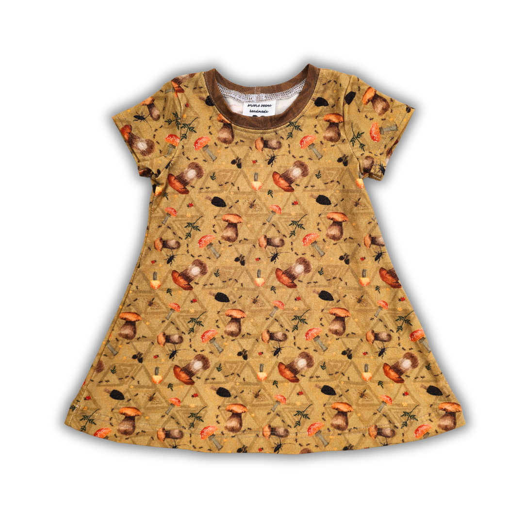Short Sleeve Swing Dress by Briar&Boone | Good Morels