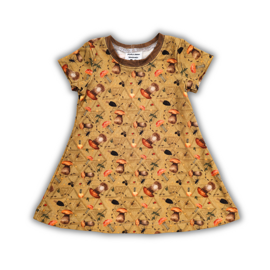 Short Sleeve Swing Dress by Briar&Boone | Good Morels