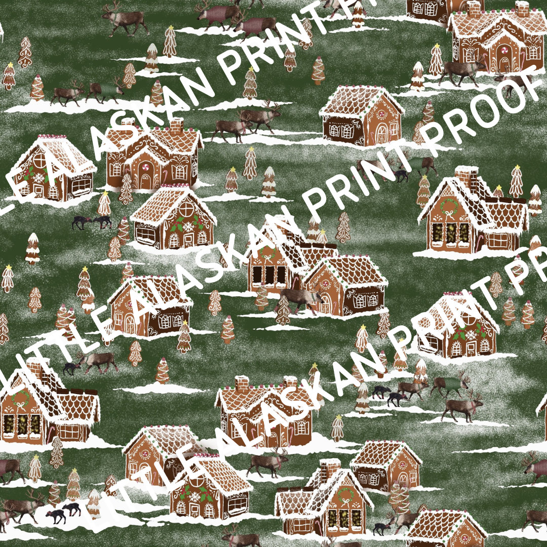 *PREORDER* Long Sleeve Pajama Set by Little Alaskan | Christmas Village