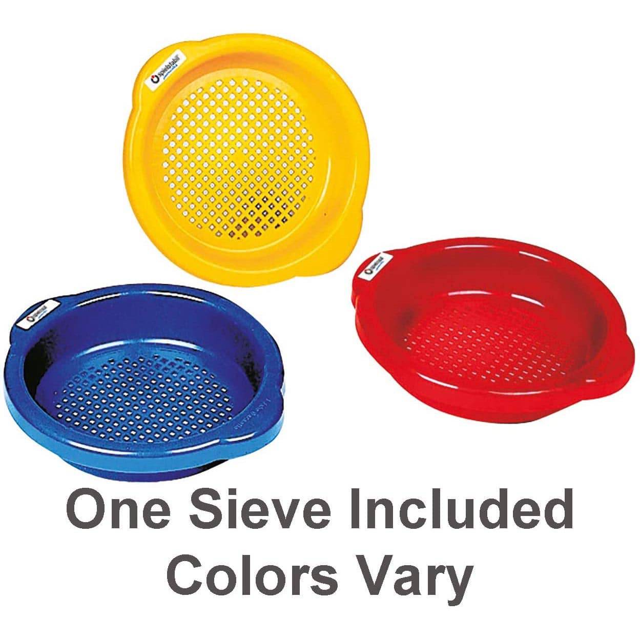 Sand Sieve by HABA USA | Yellow/Blue/Red